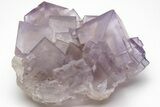 Purple Cubic Fluorite With Fluorescent Phantoms - Cave-In-Rock #208762-1